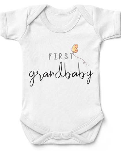 First Grandbaby Butterfly Babygrow