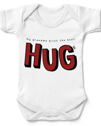 Grandma Big Hugs Babygrow