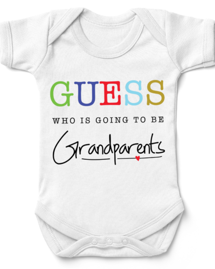 Guess Grandparents Babygrow