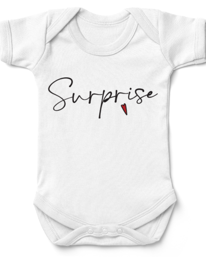Heart Surprise Babygrow