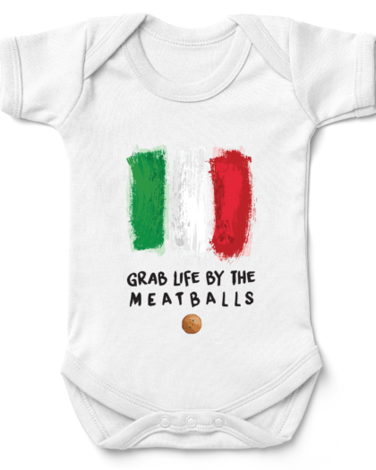 Italian Grab Life Babygrow