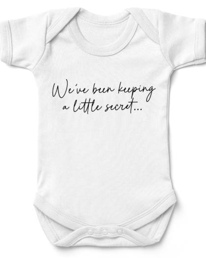 Keeping A Secret Babygrow