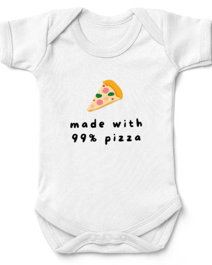 Made From Pizza Babygrow