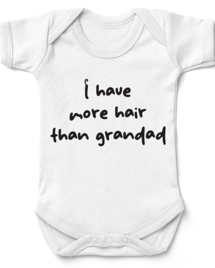 More Hair Babygrow