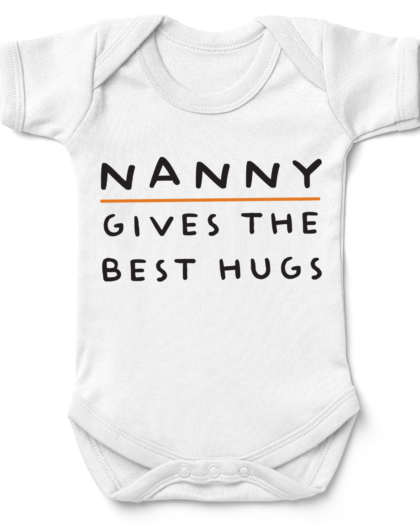 Nanny Best Hugs Babygrow
