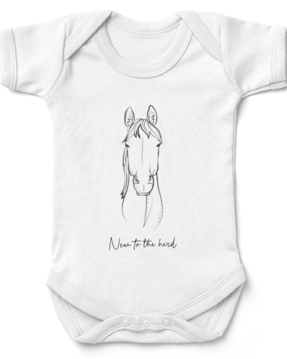 New To The Herd Babygrow