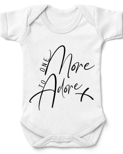 One More Kiss Babygrow