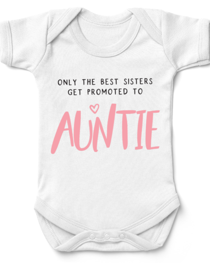 Promoted Best Sisters Heart Babygrow