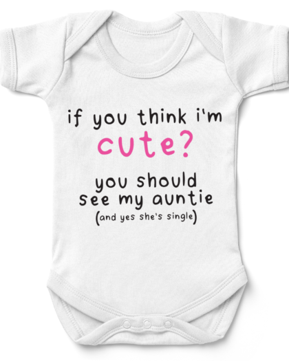 Think Auntie Babygrow