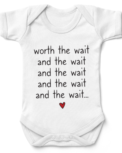Worth The Love Babygrow